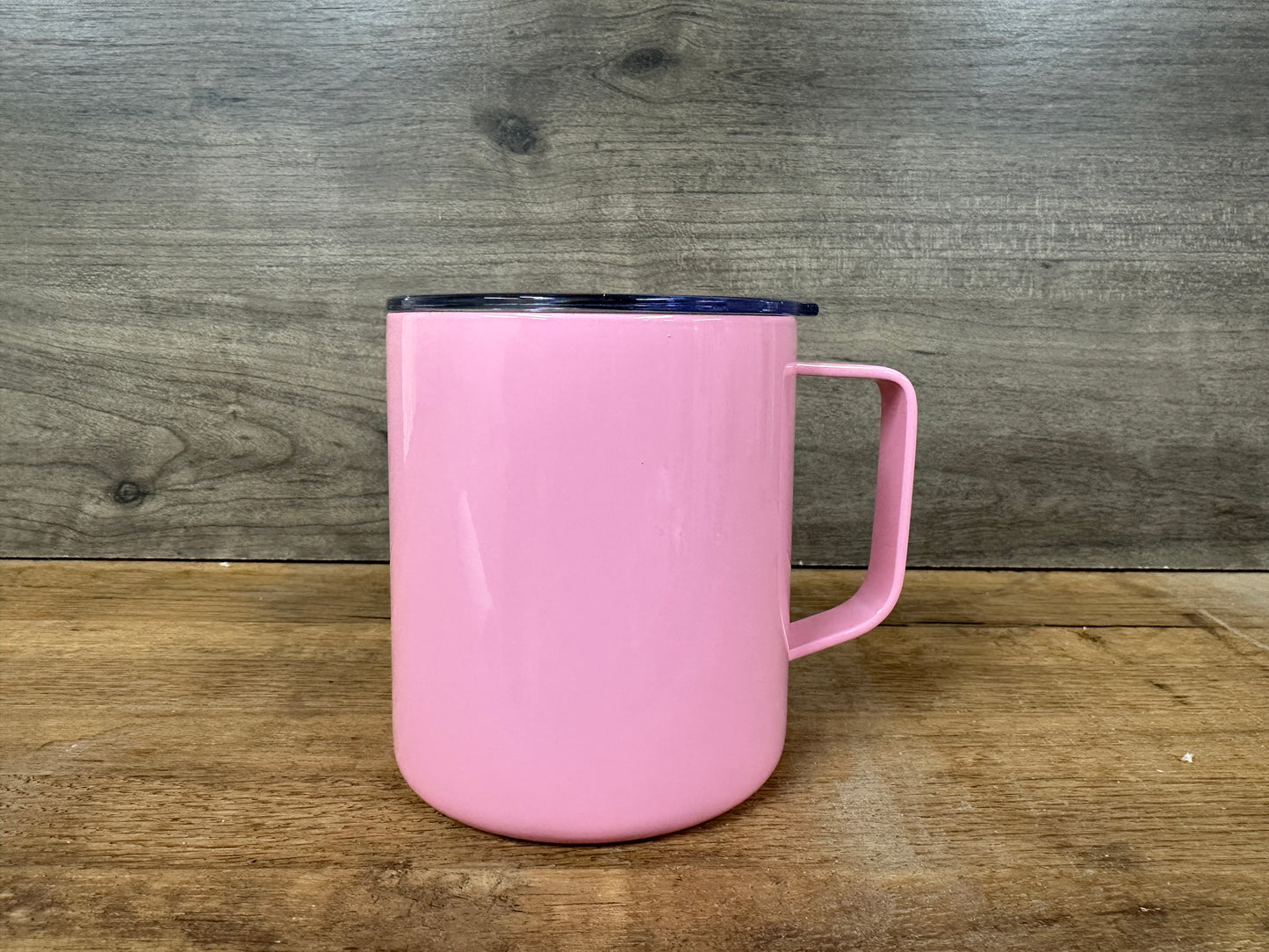 Caffeine molecule - 14oz Stainless Steel Pink
