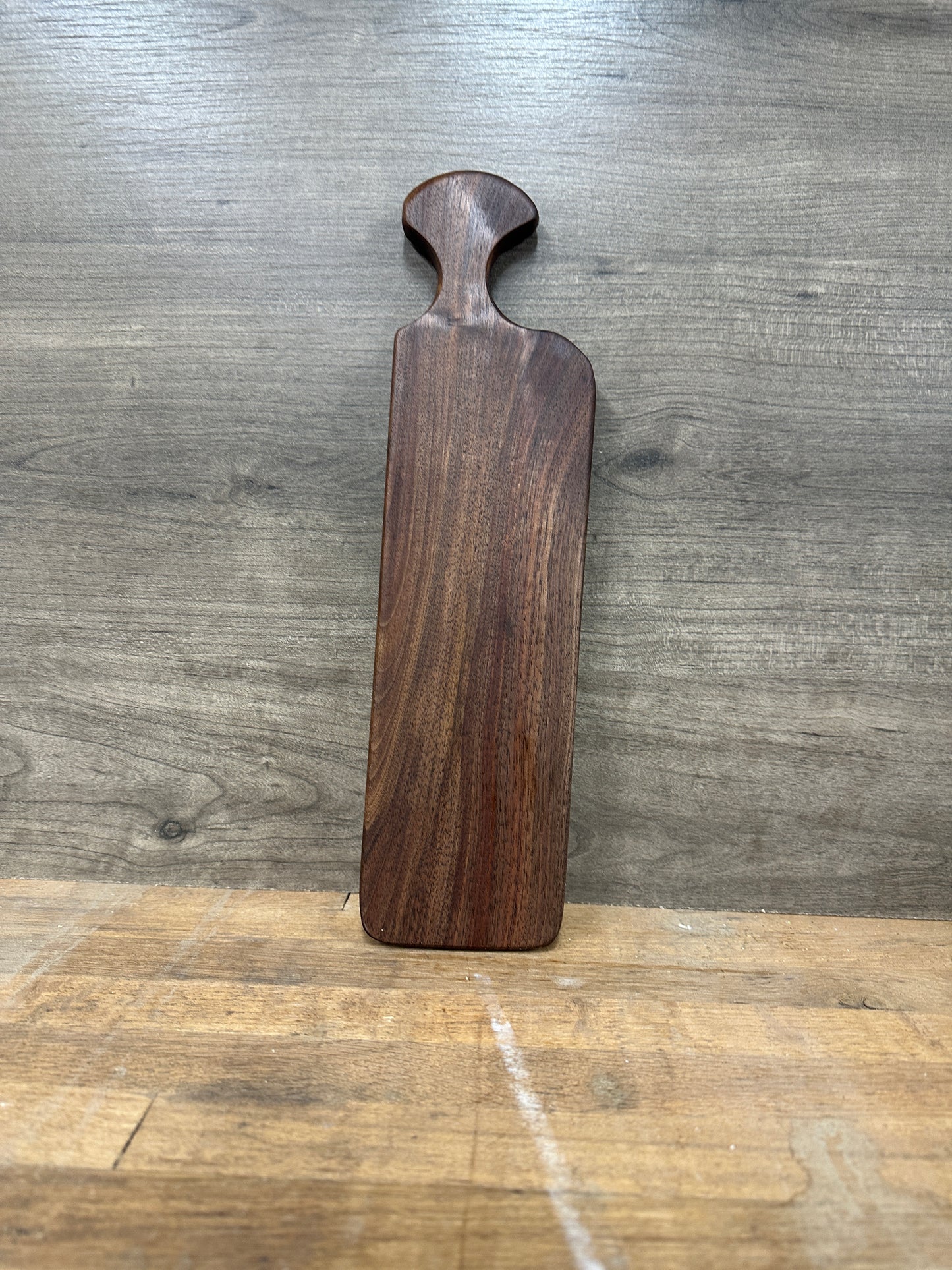 Cracker Tray - Petite - Solid Walnut - 12” long 3 1/8” wide