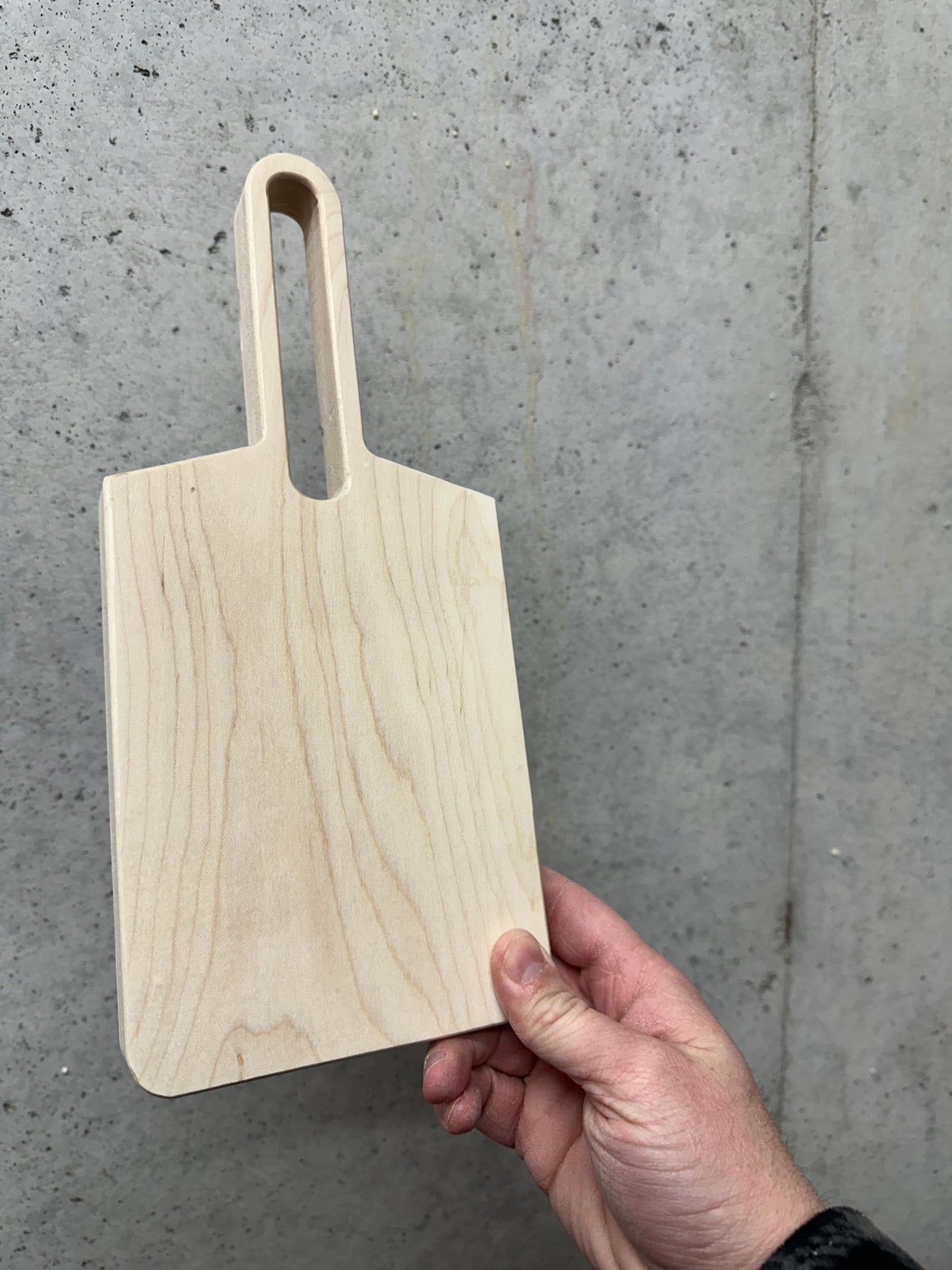 Charcuterie Board - Small Paddle - 5.25x12 - Hard Maple