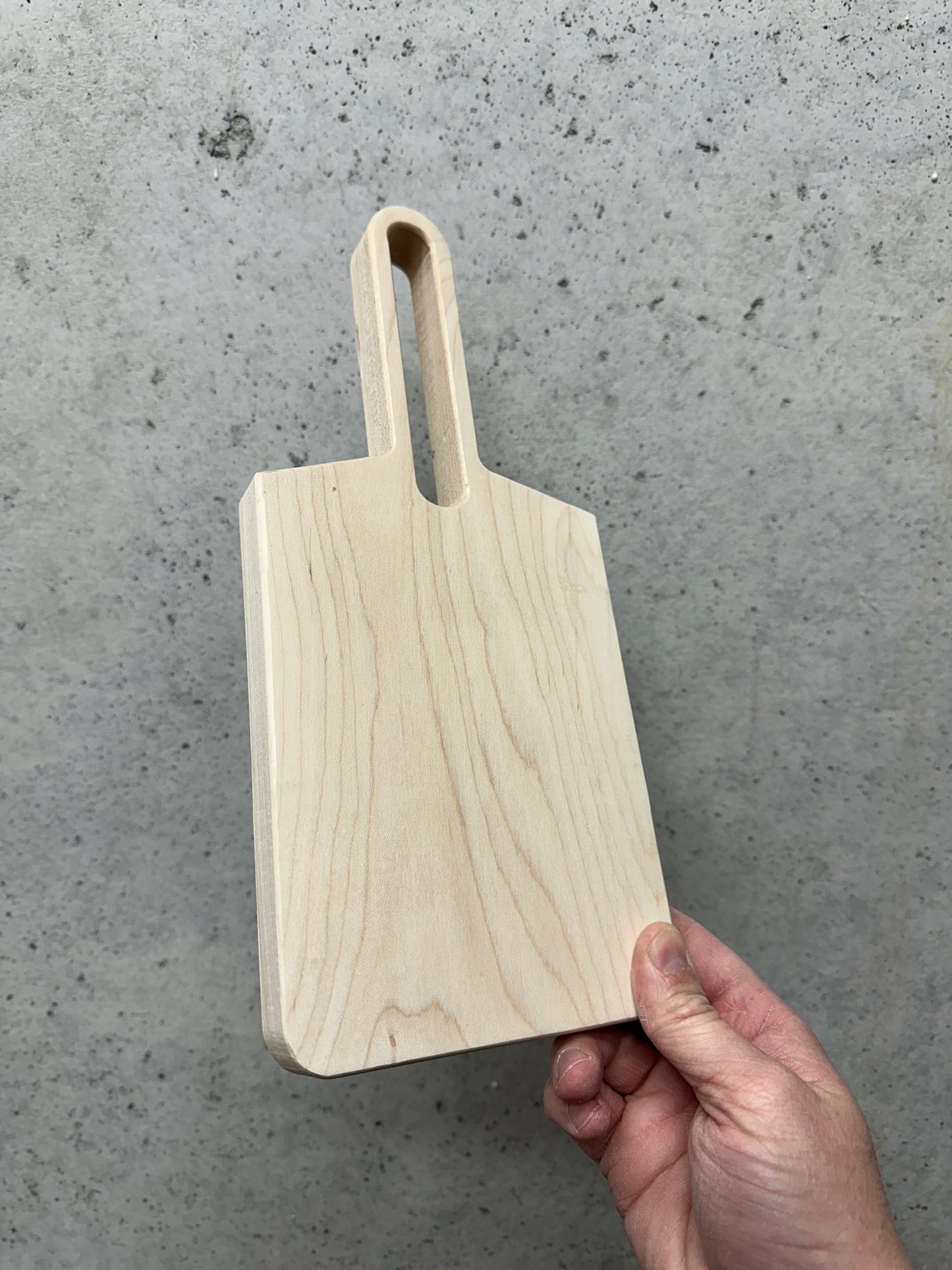 Charcuterie Board - Small Paddle - 5.25x12 - Hard Maple