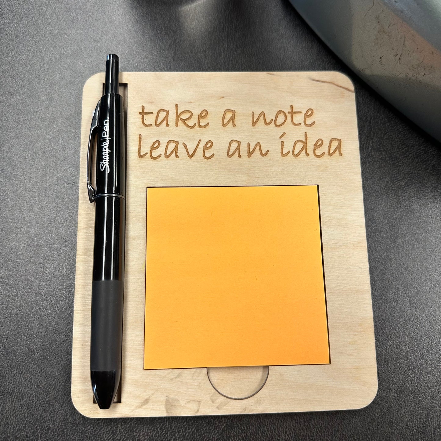 Sticky note holder