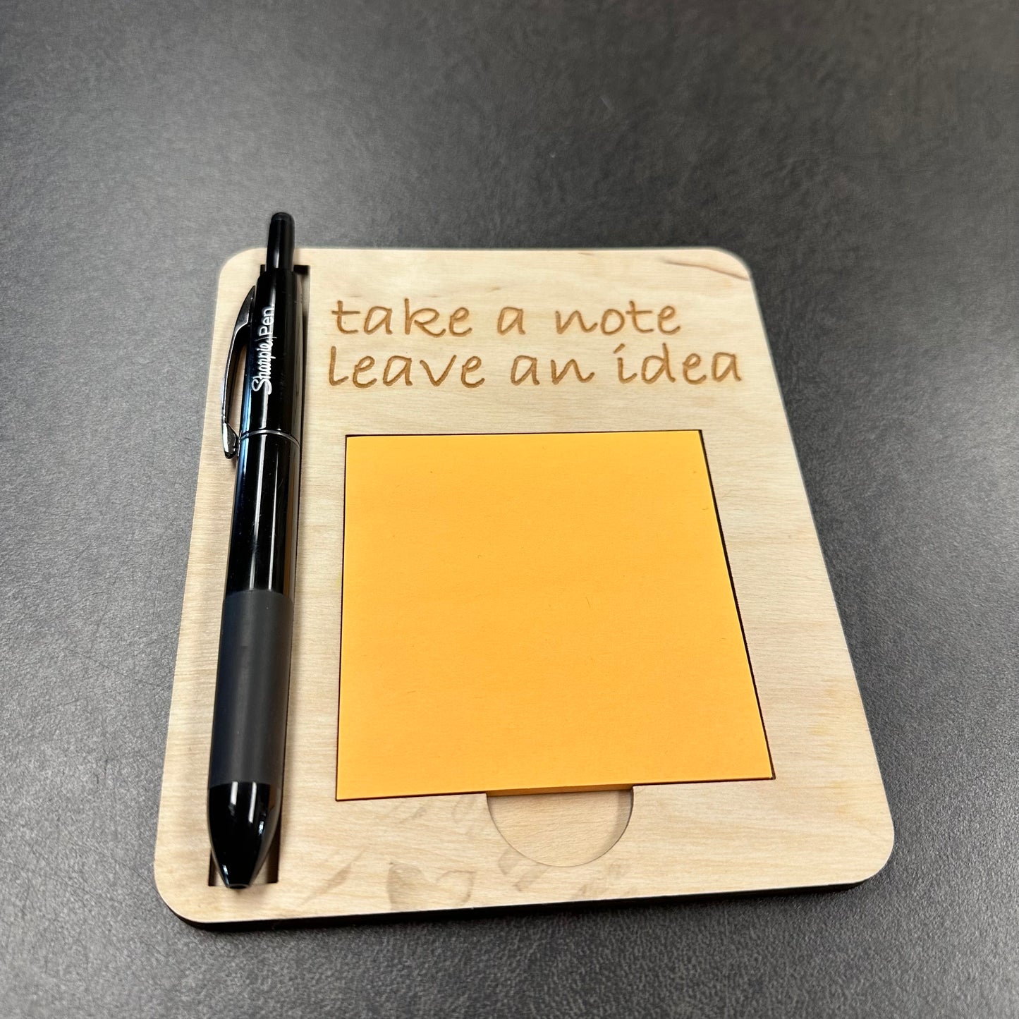 Sticky note holder