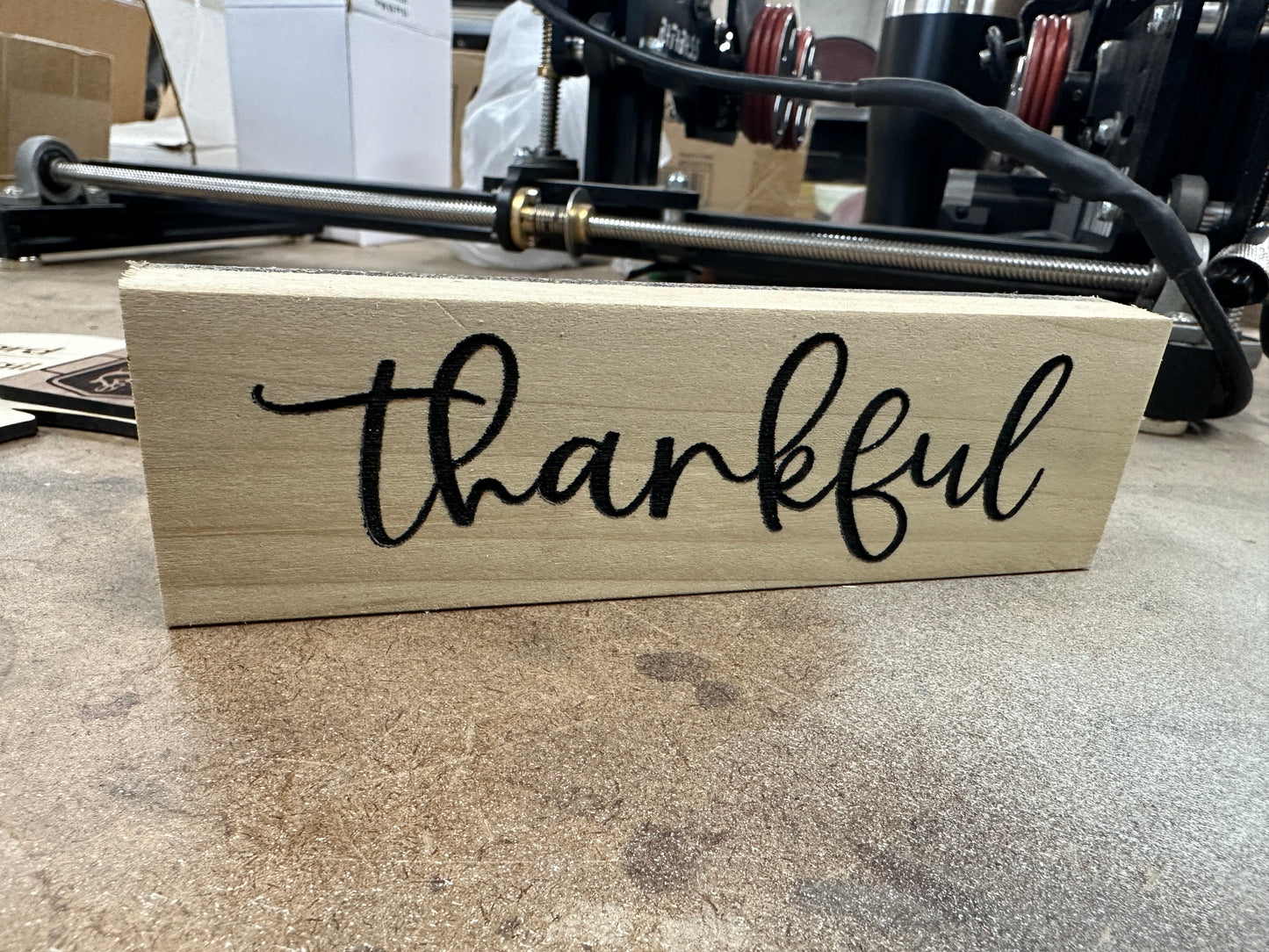 Thankful Sign