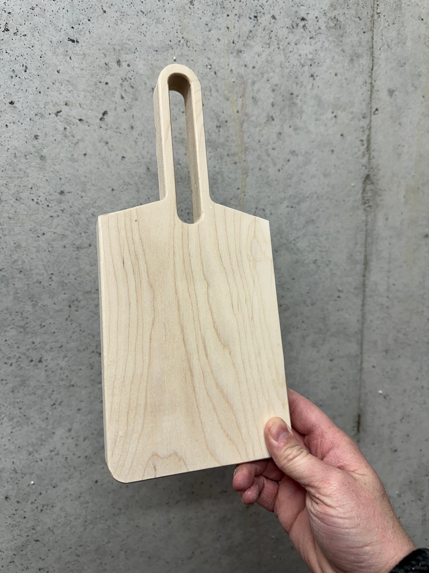 Charcuterie Board - Small Paddle - 5.25x12 - Hard Maple