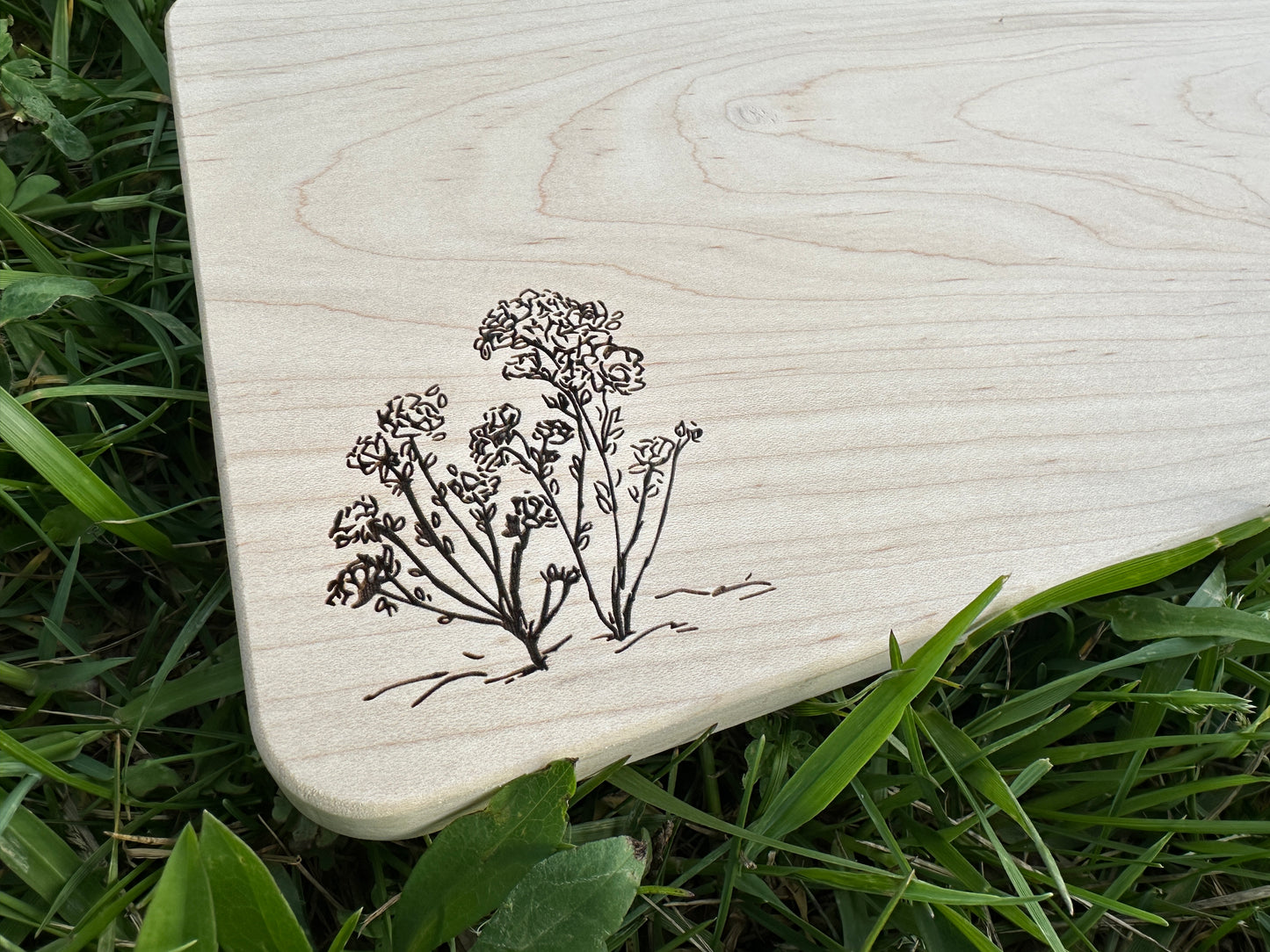 Solid Maple Charcuterie Board 22”