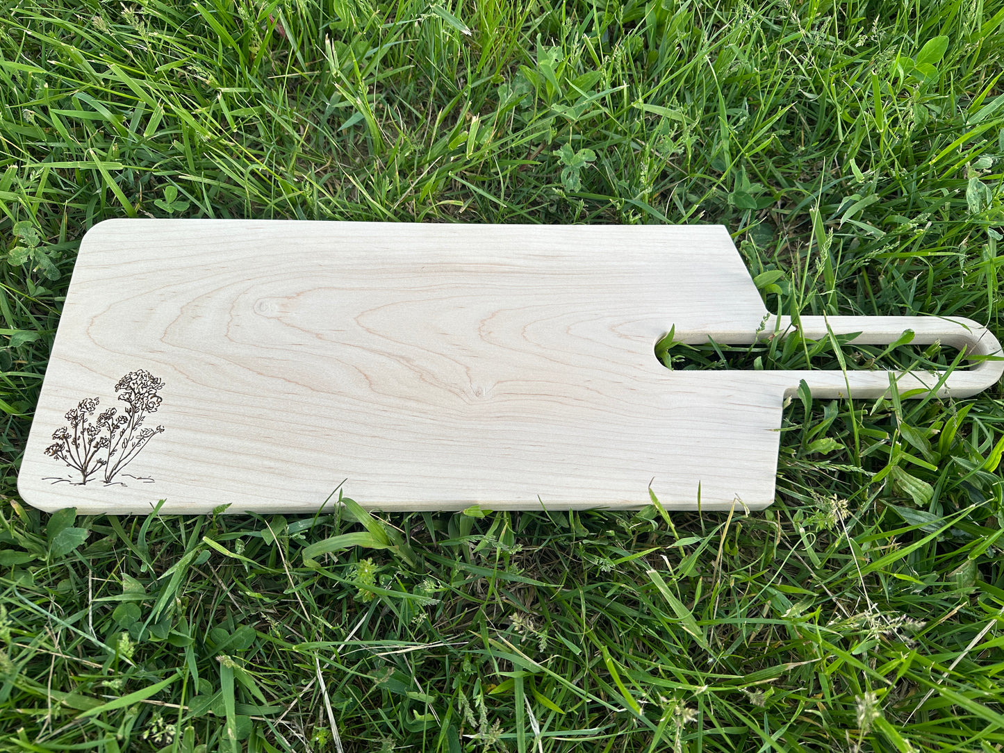 Solid Maple Charcuterie Board 22”